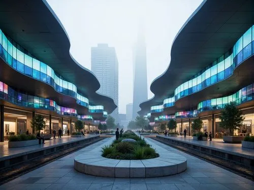 cybercity,dubay,futuristic architecture,arcology,render,difc,harbour city,guangzhou,masdar,futuristic landscape,microdistrict,skyways,cyberport,3d rendering,sky space concept,business district,citydev,citycenter,mubadala,shenzhen