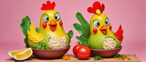 edible parrots,chicken product,kawaii vegetables,garden decoration,easter decoration,sweet corn,sweetcorn,colorful vegetables,habaneras,ananas,fruit vegetables,dwarf chickens,ornamental corn,colorful sorbian easter eggs,vegetables landscape,corn kernels,playcorn,roosters,novruz,fruits plants,Illustration,Abstract Fantasy,Abstract Fantasy 13