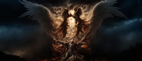 fire angel,pillar of fire,garuda,samuil,ealdwulf,ifrit