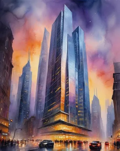 supertall,tishman,world digital painting,skyscraping,unbuilt,oscorp,tall buildings,city scape,futuristic architecture,lexcorp,skycraper,coruscant,skyscrapers,cybercity,arcology,the skyscraper,barad,cityscapes,kimmelman,highrises,Illustration,Paper based,Paper Based 24