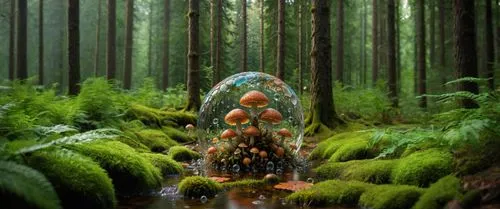 fairy house,fairy forest,fairy world,fairytale forest,forest of dreams,fairy village,mushroom landscape,elven forest,forest floor,enchanted forest,forest mushroom,terrarium,holy forest,mother earth statue,3d fantasy,cartoon forest,ozora,wishing well,forest,in the forest