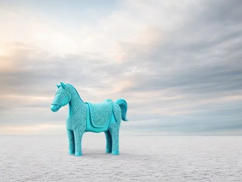 polyethylene furniture molded in the form of a horse with dominated embossed Turkish rug patterns in turquoise color, more realistic,iceland horse,sea-horse,painted horse,wooden horse,seahorse,crosby 