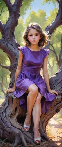 girl with tree,children's background,little girl in wind,the girl next to the tree,acerola,little girl in pink dress,girl in the garden,girl in a long,world digital painting,little girl fairy,oil painting,oil painting on canvas,child in park,lilac tree,child fairy,purple background,girl in a long dress,art painting,mystical portrait of a girl,children's fairy tale,Conceptual Art,Fantasy,Fantasy 03