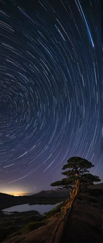 A clear sky and a great foreground are everything in star-trail photography.,star trails,star trail,starscape,360 ° panorama,long exposure,astronomy,perseid,starry sky,astrophotography,star winds,pers