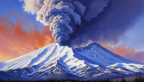 eruption,stratovolcano,the volcano avachinsky,volcanism,the eruption,volcanic landscape,volcanic eruption,volcano,volcanos,types of volcanic eruptions,volcanoes,fire mountain,volcanic activity,calbuco volcano,gorely volcano,koryaksky volcano,volcanic,popocatepetl,volcanic erciyes,active volcano,Illustration,Paper based,Paper Based 03