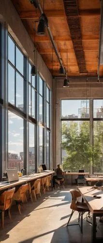 daylighting,brickyards,brickworks,taproom,loft,lofts,conference room,offices,desks,collaboratory,snohetta,lunchroom,njitap,wooden windows,modern office,study room,workbenches,kripalu,hoboken condos for sale,board room,Illustration,Retro,Retro 19