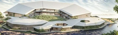 cube stilt houses,cubic house,cube house,eco hotel,eco-construction,building honeycomb,3d rendering,solar cell base,dunes house,modern architecture,modern house,honeycomb structure,roof domes,futuristic architecture,smart house,house shape,snowhotel,inverted cottage,residential house,arhitecture