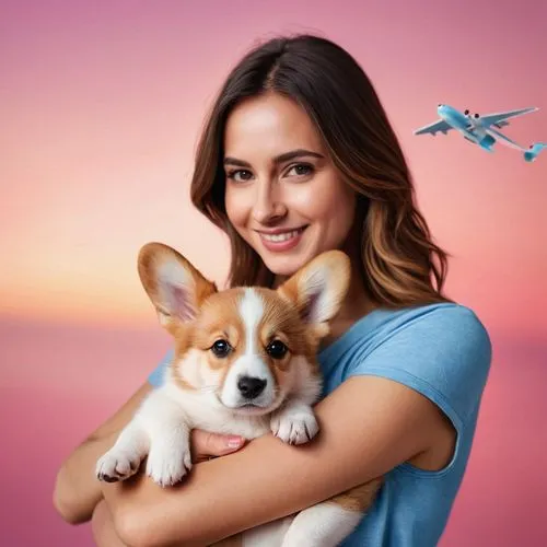 portrait background,girl with dog,goair,metrojet,interjet,luddington,corgi,corgis,the pembroke welsh corgi,tazi,valuair,pembroke welsh corgi,air new zealand,coqui,chebli,webjet,dog photography,lubomirski,aviatrix,airily,Photography,General,Commercial