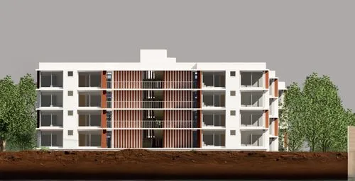 a section through the earth,an architectural rendering shows the facade of the planned building,3d rendering,apartment building,residential building,block of flats,amrapali,multistorey