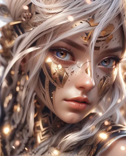 fantasy portrait,faery,golden wreath,golden eyes,gold foil mermaid,faerie,mystical portrait of a girl,gold leaf,gold filigree,gold eyes,golden mask,fantasy art,elven,golden crown,foil and gold,dryad,light mask,tears bronze,gold foil art,gold foil laurel