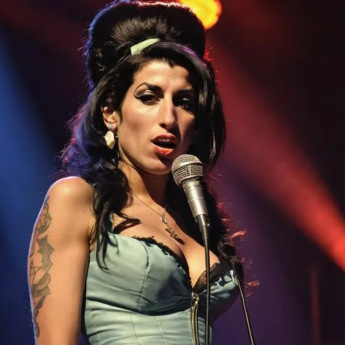 Amy Winehouse on stage,rockabella,gypsy,rosa bonita,rockabilly style,rockabilly,cabaret,jazz singer,hipparchia,paloma,playback,georgine,haifa,carolina rose,marina,queen of the night,gypsy hair,beyaz p