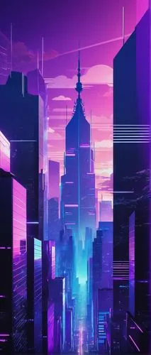 cityscape,cybercity,colorful city,metropolis,purple wallpaper,city skyline,synth,cyberpunk,fantasy city,cybertown,dusk background,cityzen,shinjuku,evening city,city,the city,skyscrapers,city blocks,cyberscene,ultraviolet,Illustration,Black and White,Black and White 33