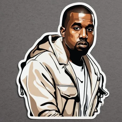 kayne,donda,vector illustration,vector art,vector graphic,yeezus,vector image,wests,clip art 2015,adobe illustrator,vectoring,clip art,vectorization,print on t-shirt,sportsticker,my clipart,hiphopdx,northwest,ye,vector graphics,Unique,Design,Sticker