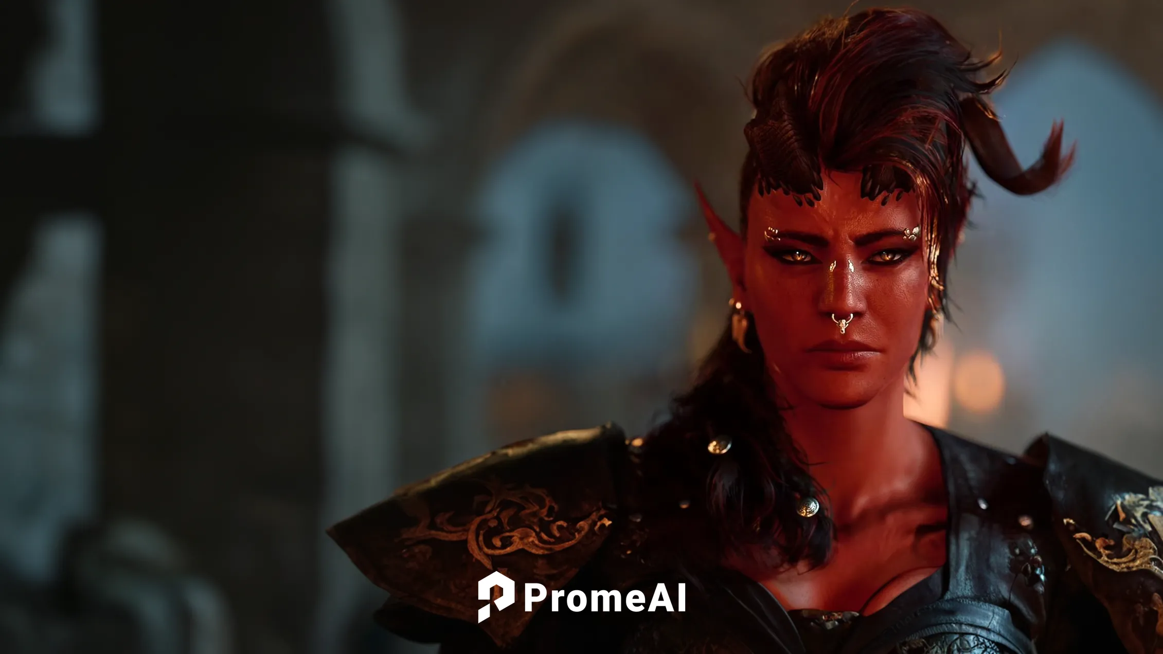 karlach from baldur's gate 3,dark elf,female warrior,darth talon,gara,sorceress,callisto,male elf,undead warlock,neottia nidus-avis,artemisia,huntress,sterntaler,mohawk hairstyle,queen cage,evil woman