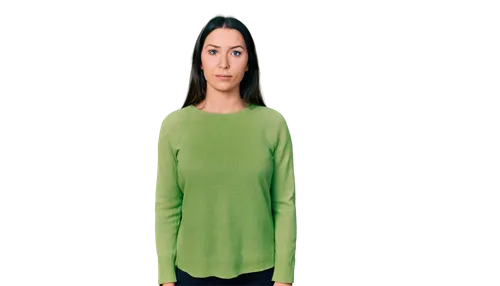 green screen-free, isolated subject, solo, no background, transparent PNG, detailed realistic texture, soft focus, natural pose, subtle facial expression, casual everyday clothing, relaxed atmosphere,