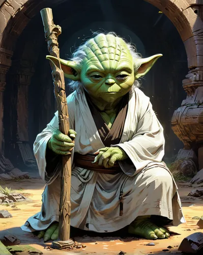 yoda,jedi,cg artwork,mundi,obi-wan kenobi,luke skywalker,rots,force,george lucas,senate,starwars,patrol,republic,sw,star wars,full hd wallpaper,lightsaber,background image,clone jesionolistny,chewy,Unique,Design,Character Design