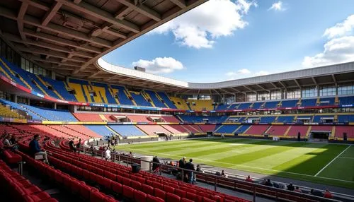 football stadium,stadia,estadi,gamper,osasuna,cska,stadiums,bancrecer,stadium,stadio,bayarena,estadio,anoeta,steaua,coliseum,tribuna,blaugrana,sanpaolo,selhurst,spectator seats