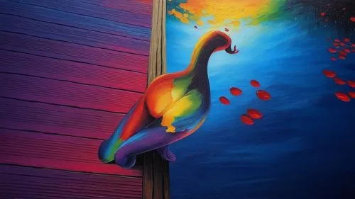 scarlet macaw,pelican,colorful birds,flamingo,colorful heart,bird painting,vivid sydney,redcock,flamingo with shadow,greater flamingo,pintado,glass painting,flamingos,chicken coop door,bird of paradise,colorful background,background colorful,lovebird,neon body painting,red bird,Illustration,Realistic Fantasy,Realistic Fantasy 25