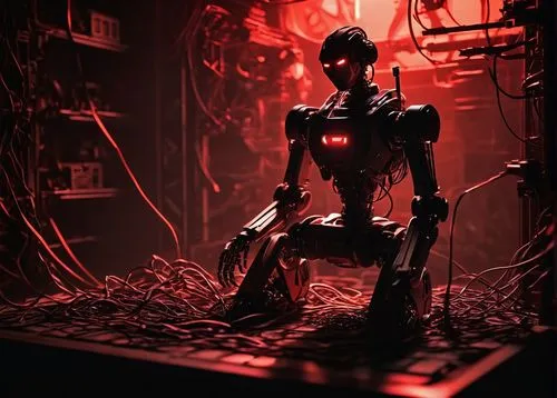 endoskeleton,robotic,industrial robot,robotics,robot,mech,terminator,droid,eva unit-08,robots,cybernetics,robot in space,bot,military robot,war machine,c-3po,mecha,evangelion evolution unit-02y,minibot,cyber,Unique,Paper Cuts,Paper Cuts 10