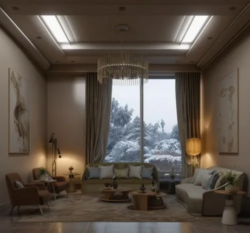 3d rendering,luxury home interior,sitting room,livingroom,visual effect lighting,living room,ceiling lighting,apartment lounge,render,winter house,family room,snowhotel,interior decoration,modern room,interior design,3d rendered,3d render,christmas room,snow cornice,home interior,Photography,General,Realistic