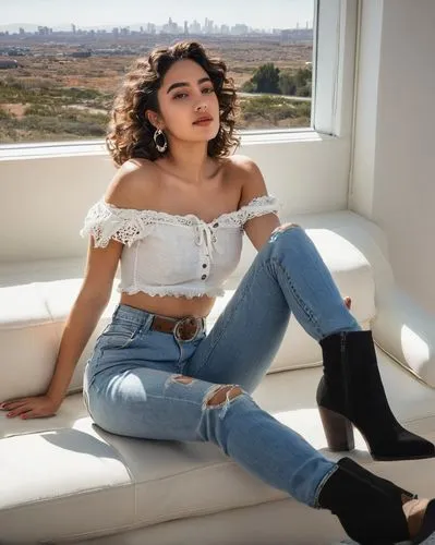 crossed legs,sitting on a chair,legs crossed,lali,white boots,ripped jeans,ariela,charli,hudgens,jauregui,sitting,hailee,kiernan,demetrias,denim,window sill,jeans background,digitals,jeans,selena,Art,Artistic Painting,Artistic Painting 20