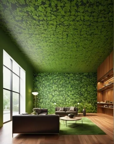 intensely green hornbeam wallpaper,wallcovering,green wallpaper,wallcoverings,fromental,greenhut,Conceptual Art,Daily,Daily 01