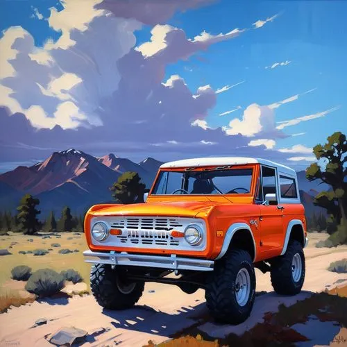 overland,wagoneer,bronco,toyota fj cruiser,landcruiser,landy,jeep gladiator rubicon,overlanders,ridgeline,defender,landrover,jeep,overlander,rust truck,4 runner,retro vehicle,jeep rubicon,digital painting,wrangler,yota,Conceptual Art,Fantasy,Fantasy 19