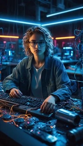 girl at the computer,women in technology,computerologist,man with a computer,cyberonics,technologist,junipero,cyberpunk,genocyber,electrophysiologist,computer science,computerized,cyberscene,cyberkinetics,cybernet,computer freak,cyberia,computerize,programadora,cybertrader,Illustration,Retro,Retro 16