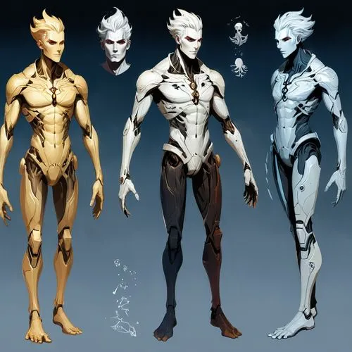 ultraman,limb males,anakara,asari,tenno,satari,Unique,Design,Character Design