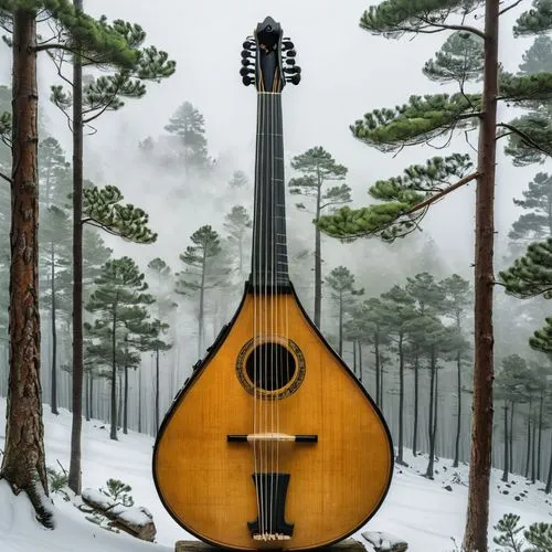 theorbo,cittern,classical guitar,bouzouki,lutenist,stringed instrument,Photography,Black and white photography,Black and White Photography 07