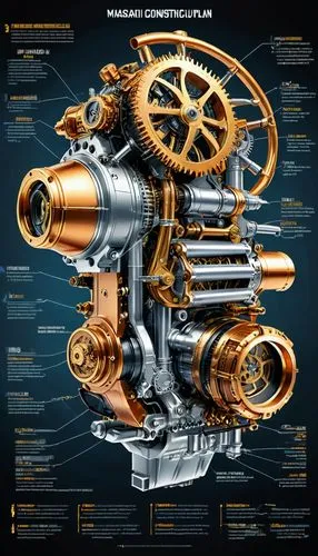 propulsion,mercedes engine,turbogenerator,cutaway,turbogenerators,vector infographic,Unique,Design,Infographics