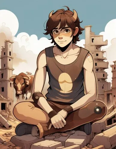 perina,hephaestus,rubble,favaro,iconoclasts,antinous,Illustration,Children,Children 01