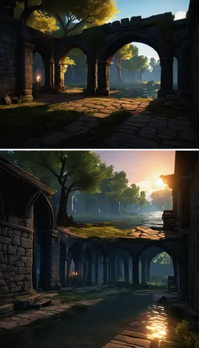 backgrounds,backgrounds texture,digital compositing,color is changable in ps,dusk background,cartoon video game background,landscapes,day and night,visual effect lighting,development concept,fantasy landscape,rome 2,ancient buildings,meteora,landscape background,ancient city,background images,concept art,world digital painting,background texture,Art,Artistic Painting,Artistic Painting 37