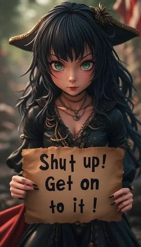 shitou,fed up,motivational poster,touhou,she,tira,Photography,General,Realistic