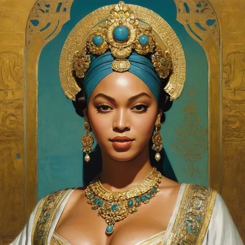 cleopatra,queen,african american woman,sacred art,jaya,a woman,orientalism,oriental princess,queen s,beautiful african american women,royalty,black woman,priestess,african woman,queen crown,queen bee,deity,goddess,excellence,the mona lisa,Art,Classical Oil Painting,Classical Oil Painting 42