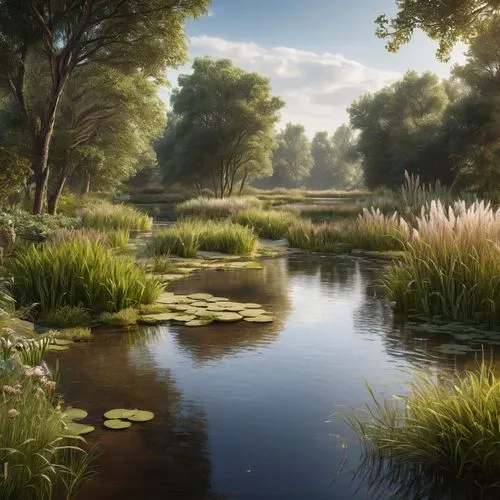 wetland,brook landscape,river landscape,wetlands,salt meadow landscape,pond plants,garden pond,pond,riverlands,streambeds,landscape background,reedbeds,meadow landscape,fantasy landscape,streamside,marshlands,riparian,cryengine,riverwood,marshland,Photography,General,Natural