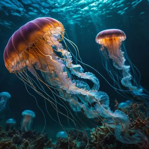 jellyfish  underwater,jellyfish,jellyfishes,sea jellies,lion's mane jellyfish,cnidaria,jellies,sea life underwater,cnidarians,jellyfish collage,ctenophores,underwater world,cauliflower jellyfish,naupl