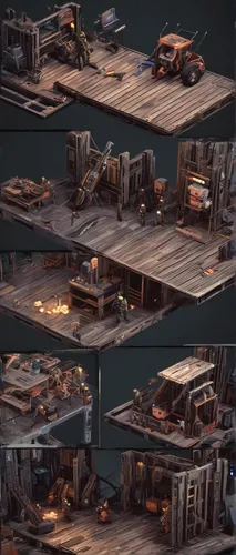 salvage yard,scrapyard,docks,development concept,construction set,junkyard,boat yard,collected game assets,cargo containers,factories,mining facility,ship yard,scrap yard,building sets,concept art,development breakdown,scrap dealer,backgrounds,vehicles,marketplace,Conceptual Art,Sci-Fi,Sci-Fi 13