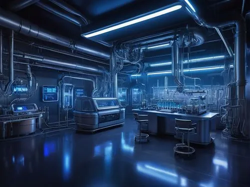 chemical laboratory,laboratory,arktika,laboratories,spaceship interior,laboratory information,biolab,lab,research station,laboratorium,radiopharmaceutical,ufo interior,biotech,computer room,data center,cleanrooms,operating room,scifi,sci - fi,sector,Conceptual Art,Sci-Fi,Sci-Fi 18