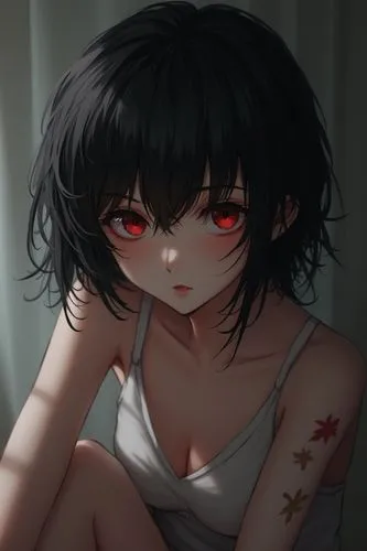 peni,nue,ayano,red eyes,mutsuki,takemi