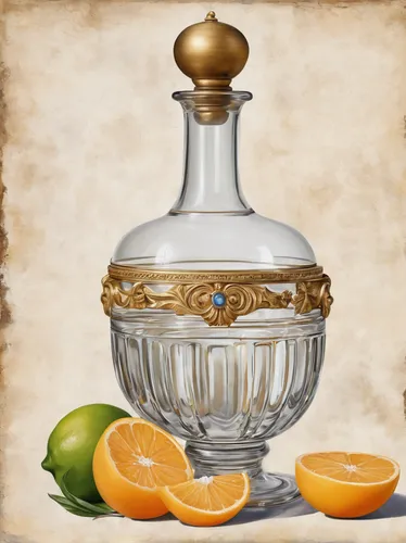 citrus juicer,oil lamp,glass jar,natural perfume,perfume bottle,creating perfume,aniseed liqueur,fragrance teapot,liqueur,perfume bottles,samovar,distilled beverage,valencia orange,quince decorative,orange scent,parfum,walnut oil,home fragrance,calabash,tequila bottle,Art,Classical Oil Painting,Classical Oil Painting 02