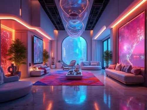 spaceship interior,ufo interior,sky space concept,livingroom,apartment lounge,living room,3d render,modern room,sky apartment,futuristic,luxe,modern living room,hallway space,modern decor,great room,ornate room,lounge,futuristic landscape,interior design,nightclub,Photography,General,Realistic