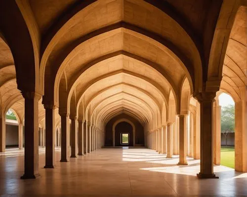 stanford university,vaulted ceiling,zayandeh,cloistered,university al-azhar,stanford,arcaded,archways,shahi mosque,iisc,pilani,colonnade,arches,bidar,colonnades,corridor,peristyle,caravansary,cloister,cloisters,Illustration,Abstract Fantasy,Abstract Fantasy 22