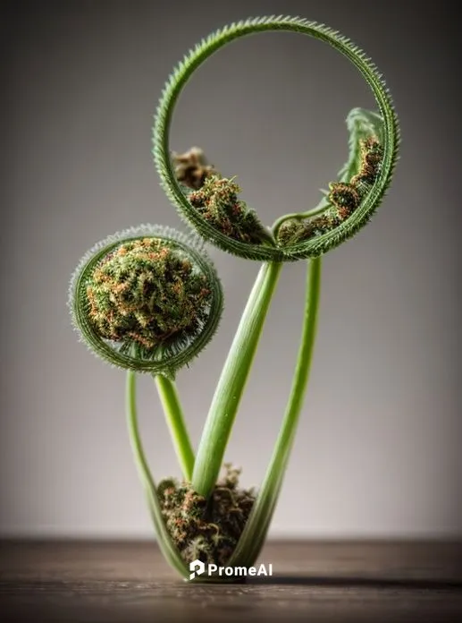 weed,fiddlehead fern,tendril,harp with flowers,green snake,snake staff,snake gourd,rod of asclepius,bookmark with flowers,earpieces,green tree snake,vine snake,floral ornament,medusa gorgon,ikebana,ca