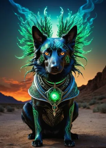 nebula guardian,argus,earth chakra,dog angel,indian dog,howling wolf,zodiac sign leo,constellation wolf,kelpie,shamanic,shaman,native american indian dog,astral traveler,fantasy art,pariah dog,fantasy picture,hygenhund,posavac hound,schipperke,shamanism,Unique,Paper Cuts,Paper Cuts 01