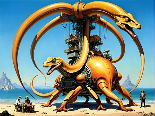 repulsa,chakramon,prachakorn,dinotopia,serpentor,gorath,Conceptual Art,Sci-Fi,Sci-Fi 19