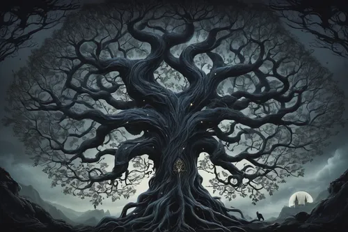 Delve into the intricate branches of the Abraham family tree with an AI-powered journey.,tree of life,the branches of the tree,celtic tree,magic tree,the roots of trees,branching,tree thoughtless,the 