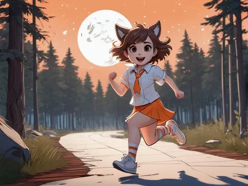 tsunoda,little girl running,forest walk,trail,running,walkin,kaban,moonwalked,croft,yanmei,strolling,stroll,moon walk,wander,chihiro,walk,outrunning,hiker,running dog,clementine,Conceptual Art,Daily,Daily 35