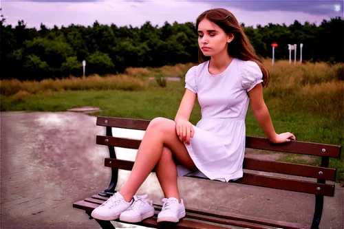 effy,girl sitting,park bench,girl in a long,scodelario,behaving,bench,hande,girl in white dress,retro girl,mccandless,the girl in nightie,tropico,hila,naina,melancholia,woman sitting,retro woman,derya,the girl at the station,Photography,Fashion Photography,Fashion Photography 10