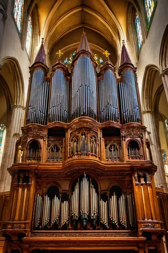 Pipe Organ - St Nicholas Cathedral by Luke Griffin,pipe organ,main organ,church organ,organ pipes,organ,organist,organ sounds,church instrument,street organ,barrel organ,organ pipe,pews,church choir,c